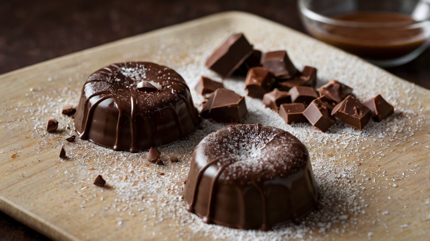 Receta coulant de chocolate